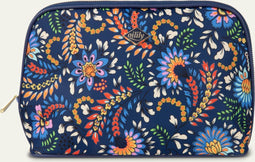 Oilily Chiara - Toilettas - Dames - Met Spiegeltje - Waterdicht - Blauw - One size