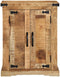 vidaXL - Dressoir - 55x35x70 - cm - Massief - Houten - Ruw - Mango