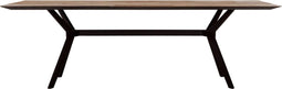 24Designs Metropole Eettafel - L200 X B95 X H78 Cm - Teakhout