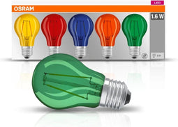 OSRAM 4058075058460 LED-lamp Energielabel G (A - G) E27 Peer 2.50 W (Ø x l) 60 mm x 105 mm 1 stuk(s)