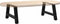 vidaXL - Salontafelpoten - 2 - st - A-vormig - 70x(30-31) - cm - staal - zwart