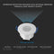 V-TAC VT-81041 - LED Lamp - 10W - Warm Wit