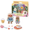Sylvanian Families 5804 - Zeeotter zussen - Snorkelset met babyboot en snorkeluitrusting