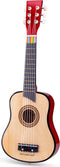 New Classic Toys® Houten Speelgoedgitaar - Speelgoedinstrument - Inclusief muziekboekje - Bruin/Naturel