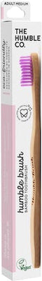 Humble Brush -Bamboe Tandenborstel- Volwassenen- Medium - Purple