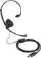 Kensington USB Mono Headset - On-Ear - Microfoon met Volumeregeling - Zwart
