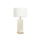 Bureaulamp Home ESPRIT Beige Gouden 50 W 220 V