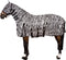 Imperial Riding - Vliegen- UV deken - Met masker en buikflap - Zebra 155 cm