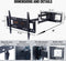 WHYFONE - Lange Arm - TV Muurbevestiging - 48 inch Uitbreiding - Volledige Beweging