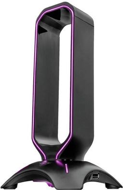 Trust GXT 265 Cintar - RGB Headsetstandaard - 2 USB-poorten - Zwart