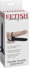 Pipedream Fetish Fantasy voorbinddildo Double Trouble zwart,beige