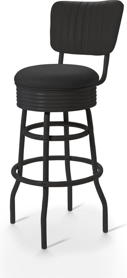 Bel Air Retro Barkruk BS-29-77CB Full Black