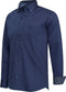 Cappuccino Italia - Heren Overhemden Navy Maat L