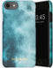 Selencia Hoesje Geschikt voor iPhone SE (2022) / SE (2020) / 8 / 7 / 6s / 6 Hoesje - Selencia Maya Fashion Backcover - blauw