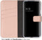 Selencia Galaxy S22 - Echt Lederen Bookcase - 3 Pashouders - Dusty Pink