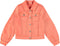 NAME IT KIDS NKFATACCAS TWI JACKET DD - Spijkerjas - Pofmouwen - Oranje