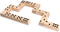 Grasshopper 4-in-1 Houten Garden Games Kubb/domino/jenga