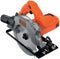 Black & Decker CS1250LKA-QS - Cirkelzaag - 1250W 66mm zaagdiepte - Oranje