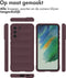 imoshion Hoesje - Geschikt voor Samsung Galaxy S21 FE - EasyGrip Backcover - Aubergine