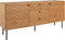Dressoir Naturel Eiken Fineer - 150x40x74cm - Gewicht 54kg - House Nordic