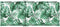 vidaXL - Stoelkussens - 2 - st - hoge - rug - bladpatroon - stof