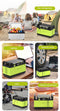 CTECHi GT1500 | 1200W | 1210Wh | Draagbare Powerstation | LiFePO4 Battery ZonneGenerator | Mobiele Stroomopslag | Heavy-Duty Powerbank | 230V Stopcontact | Draadloos Opladen | AC/DC/USB/Type-C | Noodgenerator | EU Stopcont