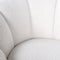 Richmond Draaifauteuil Kendall white furry (Himalaya 900 white furry)