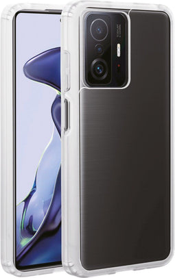Vivanco Safe and Steady - Backcover Xiaomi 11T 11T Pro - Stootbestendig - Transparant