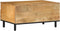 vidaXL - Salontafel - 80x54x40 - cm - massief - mangohout - bruin