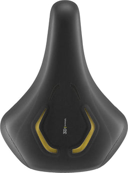 Selle Royal Women's Lookin 3d Zadel - Zwart - Standaard maat