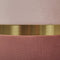 WICHITA - Poef - Roze - 36/31 cm - Fluweel