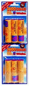 Wicke - Cowboy speelgoed revolver/pistool 3x rol met 1200 plaffertjes