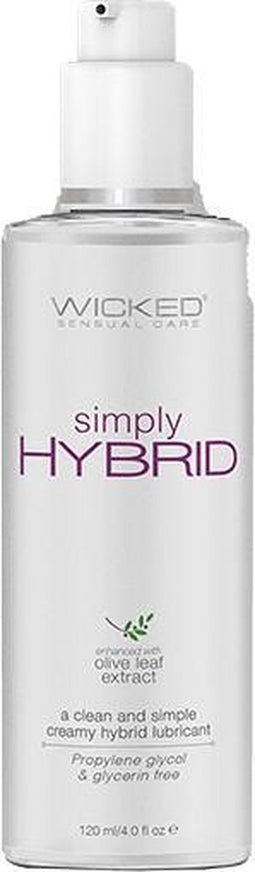 Wicked - Simply hybride glijmiddel 120 ml - 120ml