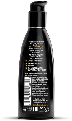 WICKED WATERBASED LUBRICANT BUTTERSCOTCH 60ML
