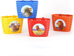 Widek Fietsmand Animal Kingdom Geel 6 Liter