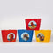 Widek Fietsmand Animal Kingdom Geel 6 Liter