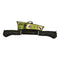 Widek Handvatten Urban 120 Mm Rubber Zwart/grijs Per Set