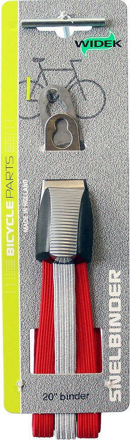 Widek triobinder zilver/rood 20 inch