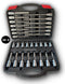 Widmann 88-Delige 1/2″ Bit Dopsleutelsets: Spline, Binnenzeskant, T-Ster