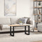 vidaXL - Salontafelpoten - O-frame - 70x30x43 - cm - gietijzer