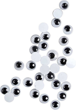 Wiebelogen, d: 6 mm, niet zelfklevend, 1000stuks