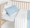 Wiegbeschermer HappyFriday Basic Kids Little star Blauw 60 x 40 cm