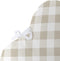 Wiegbeschermer HappyFriday Basic Kids Vichy Beige 60 x 40 cm