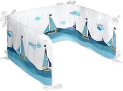 Wiegbeschermer HappyFriday Le Petit Prince Navigateur Multicolour 210 x 40 cm