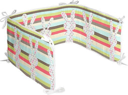 Wiegbeschermer HappyFriday Moshi Moshi Rabbit family Multicolour 210 x 40 cm