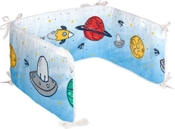 Wiegbeschermer HappyFriday Mr Fox Starspace Multicolour 210 x 40 cm
