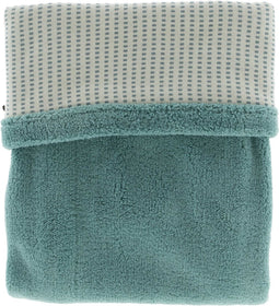 Wiegdeken 75 x 100cm - Wieglaken 100% biologisch katoen - Baby Deken TOG 2.0 Smokey Green - Groen - Snoozebaby