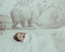 Wiegdeken 75 x 100cm - Wieglaken 100% biologisch katoen - Baby Deken TOG 2.0 Stone Beige - Beige - Snoozebaby
