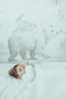 Wiegdeken 75 x 100cm - Wieglaken 100% biologisch katoen - Baby Deken TOG 2.0 Stone Beige - Beige - Snoozebaby