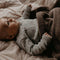 Wiegdeken 75 x 100cm - Wieglaken 100% biologisch katoen - Baby Deken TOG 2.0 Warm Brown - Bruin - Snoozebaby